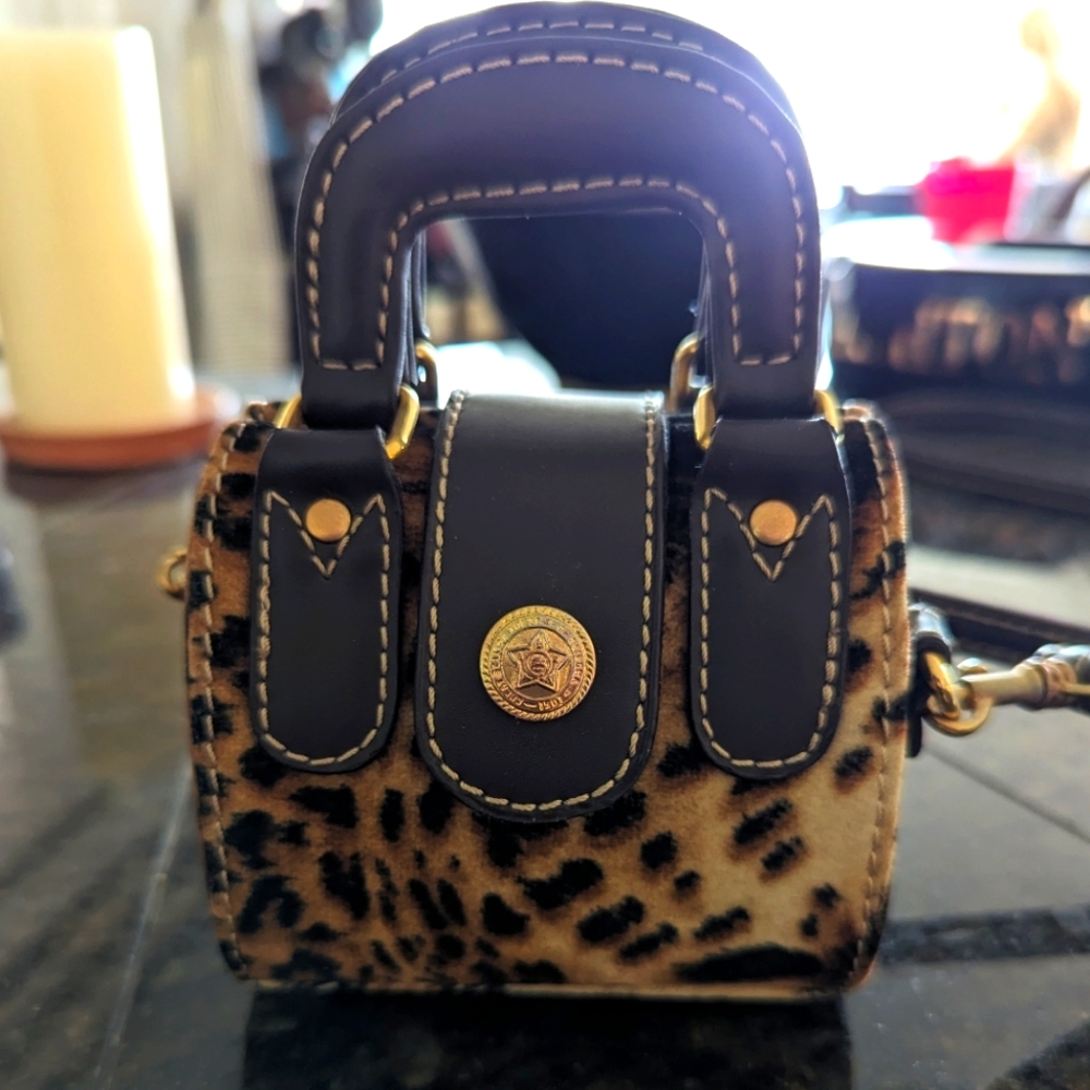 The Smallest Leopard Crossbody Handbag